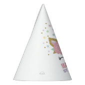 Rainbow Unicorn Party Pet Unicorn Birthday Party Feesthoedjes (Links)