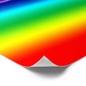 Rainbow Unicorn Party Poster (Hoek)