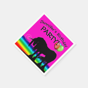 Rainbow Unicorn Party Servet