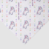 Rainbow Unicorn Party Tissuepapier (Detail)