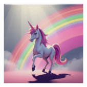 Rainbow Unicorn Perfect Poster (Voorkant)