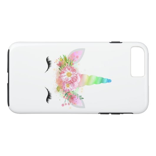 Rainbow Unicorn Phone Case (Achterkant (Horizontaal))