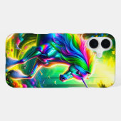 Rainbow Unicorn Phone Case iPhone Hoesje (Achterkant horizontaal)