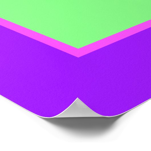 Rainbow Unicorn Poster (Hoek)