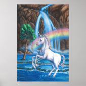 Rainbow Unicorn Poster (Voorkant)