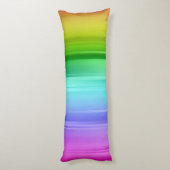 Rainbow Unicorn Print Body Pillow Lichaamskussen (Achterkant (Verticaal))