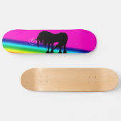 Rainbow Unicorn Skateboard (Horizontaal)