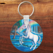 Rainbow Unicorn Sleutelhanger (Voorkant)