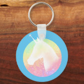 Rainbow Unicorn Sleutelhanger (Voorkant)