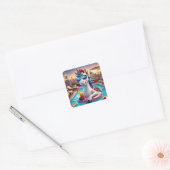 Rainbow Unicorn Sticker (Envelop)