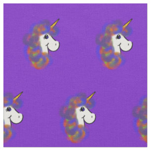 Rainbow Unicorn Stof