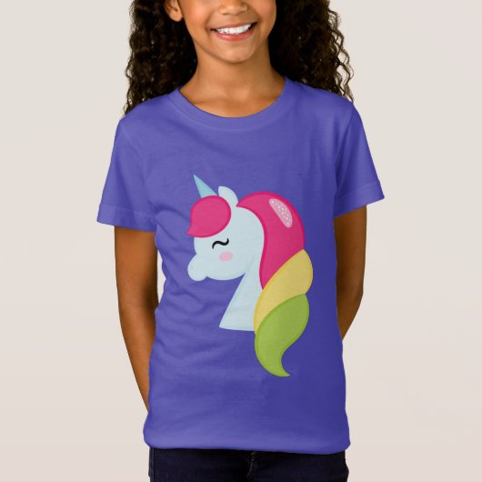 Rainbow Unicorn T-shirt (Voorkant)