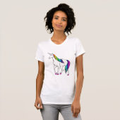 RAINBOW UNICORN T-SHIRT (Voorkant volledig)