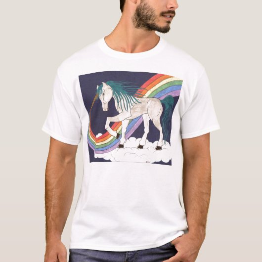 Rainbow Unicorn T-shirt (Voorkant)