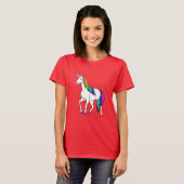 RAINBOW UNICORN T-SHIRT (Voorkant volledig)