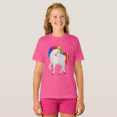 Rainbow Unicorn t-shirt (Voorkant volledig)