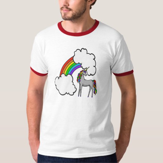 Rainbow Unicorn T-shirt (Voorkant)