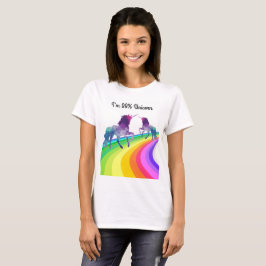 Rainbow Unicorn - T-shirt voor dames