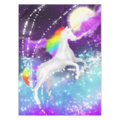 Rainbow Unicorn Tafelkleed (Voorkant)
