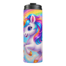 Rainbow Unicorn Thermosbeker