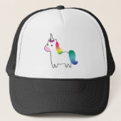 Rainbow Unicorn Trucker Pet (Voorkant)