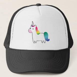 Rainbow Unicorn Trucker Pet