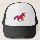 Rainbow Unicorn Trucker Pet (Voorkant)