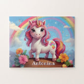 Rainbow Unicorn vraagt zich persoonlijk af Legpuzzel (Horizontaal)