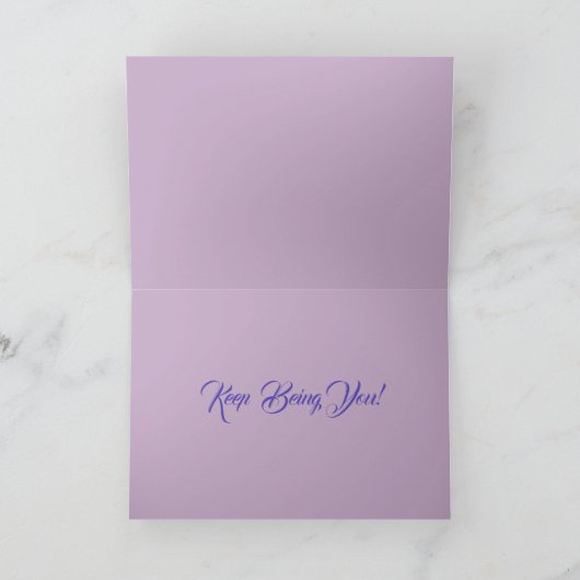 Rainbow Unicorn Waterverf kunst schattige verjaard Kaart (Binnen)