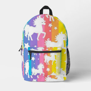 Rainbow Unicorns Bedrukte Rugzak