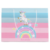 Rainbow Unicorns Groot Cadeauzakje (Voorkant)