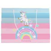 Rainbow Unicorns Groot Cadeauzakje (Achterkant)
