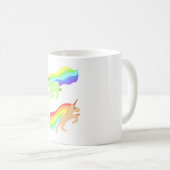 Rainbow Unicorns Koffiemok (Voorkant rechts)