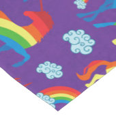 Rainbow Unicorns Korte Tafelloper (Hoek)