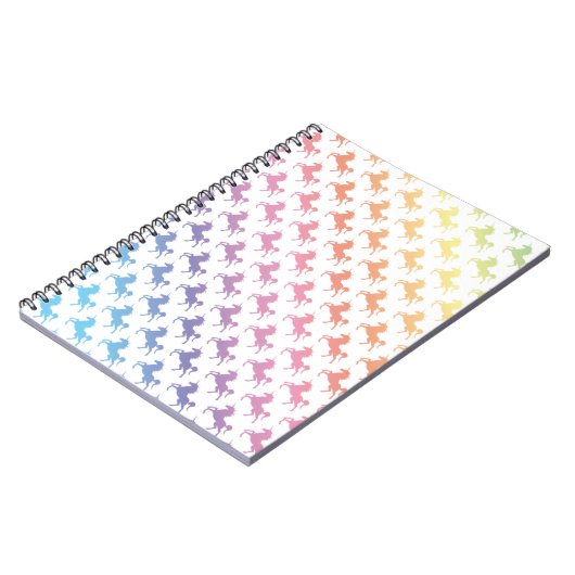 Rainbow Unicorns Notitieboek (Linkerzijde)