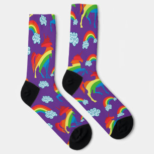 Rainbow Unicorns Sokken