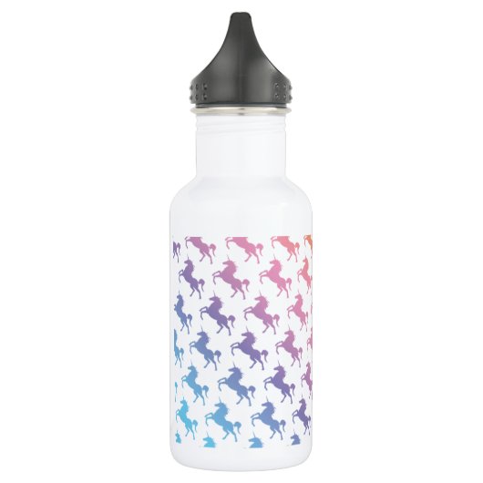Rainbow Unicorns Waterfles (Links)