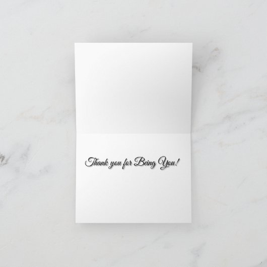 Rainbow Unikitty - Knuffel op de Maan Dank Je Ca Bedankkaart (Binnen)