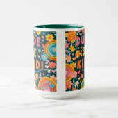 Rainbow Unique Dude Be Kind Inspirivity Kindness Mok (Midden)