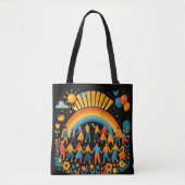Rainbow Unity Kids Celebration Tote Bag (Voorkant)