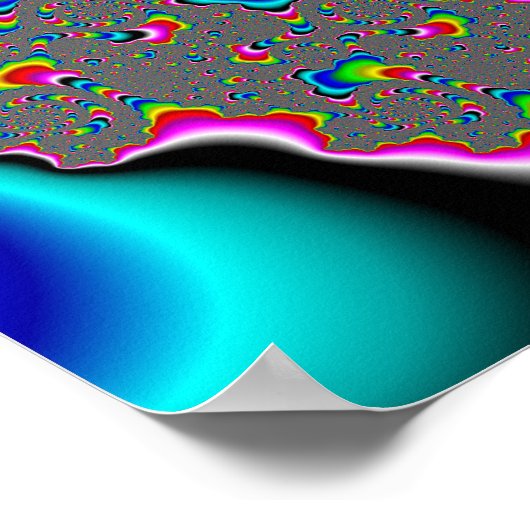 Rainbow Universe - Fractal Art Poster (Hoek)