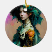 Rainbow Urchin 2 Fantasy Sci-Fi Keramisch Ornament (Voorkant)