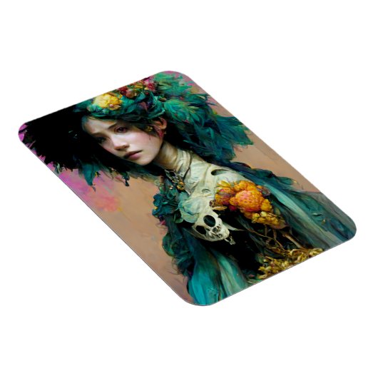 Rainbow Urchin 2 Fantasy Sci-Fi Magneet (Rechterzijde)