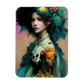 Rainbow Urchin 2 Fantasy Sci-Fi Magneet (Verticaal)