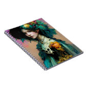 Rainbow Urchin 2 Fantasy Sci-Fi Notitieboek (Rechterzijde)