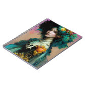 Rainbow Urchin 2 Fantasy Sci-Fi Notitieboek (Linkerzijde)