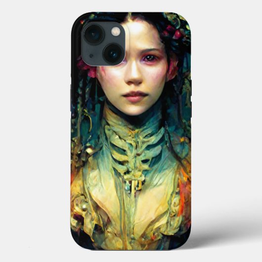Rainbow Urchin Fantasy Sci-Fi Case-Mate iPhone Case (Achterkant)