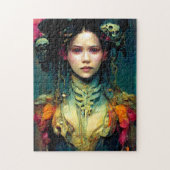 Rainbow Urchin Fantasy Sci-Fi Legpuzzel (Verticaal)