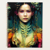 Rainbow Urchin Fantasy Sci-Fi Planner (Voorkant)