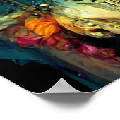 Rainbow Urchin Fantasy Sci-Fi Poster (Hoek)